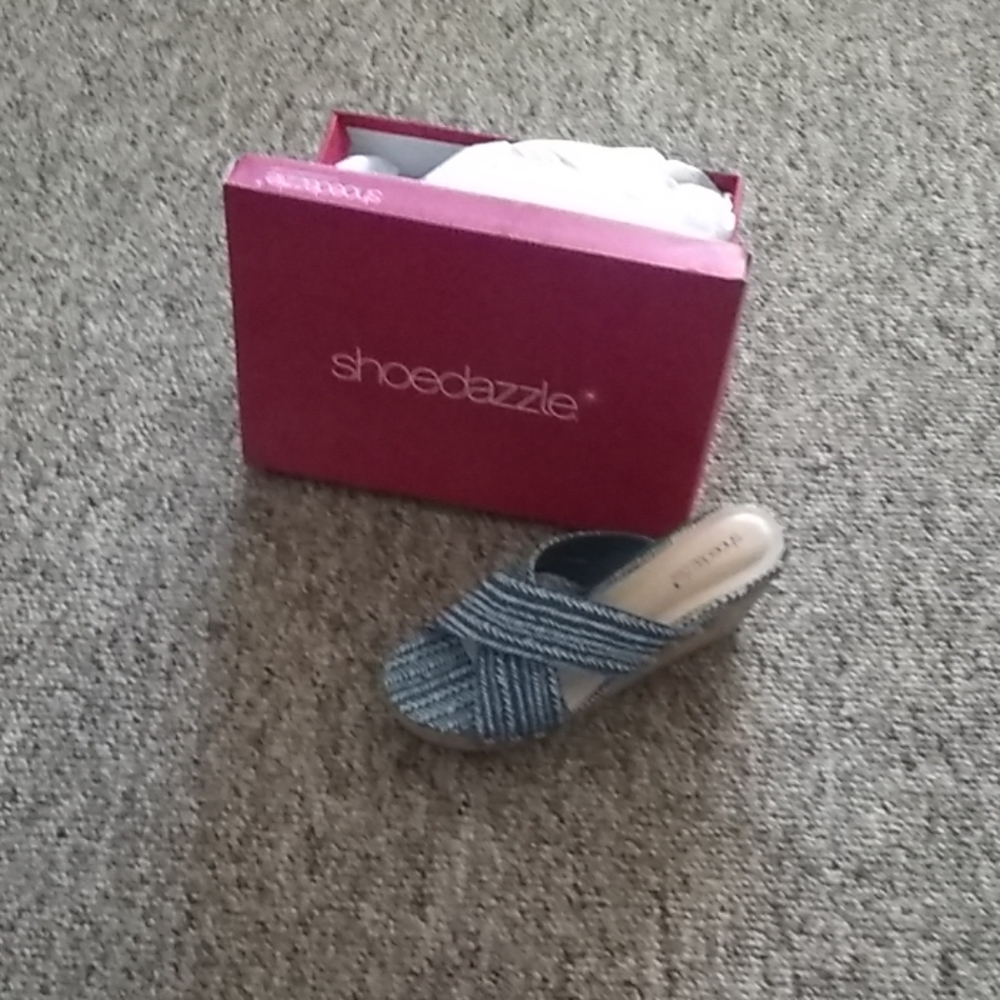 Wedges open toe shoes